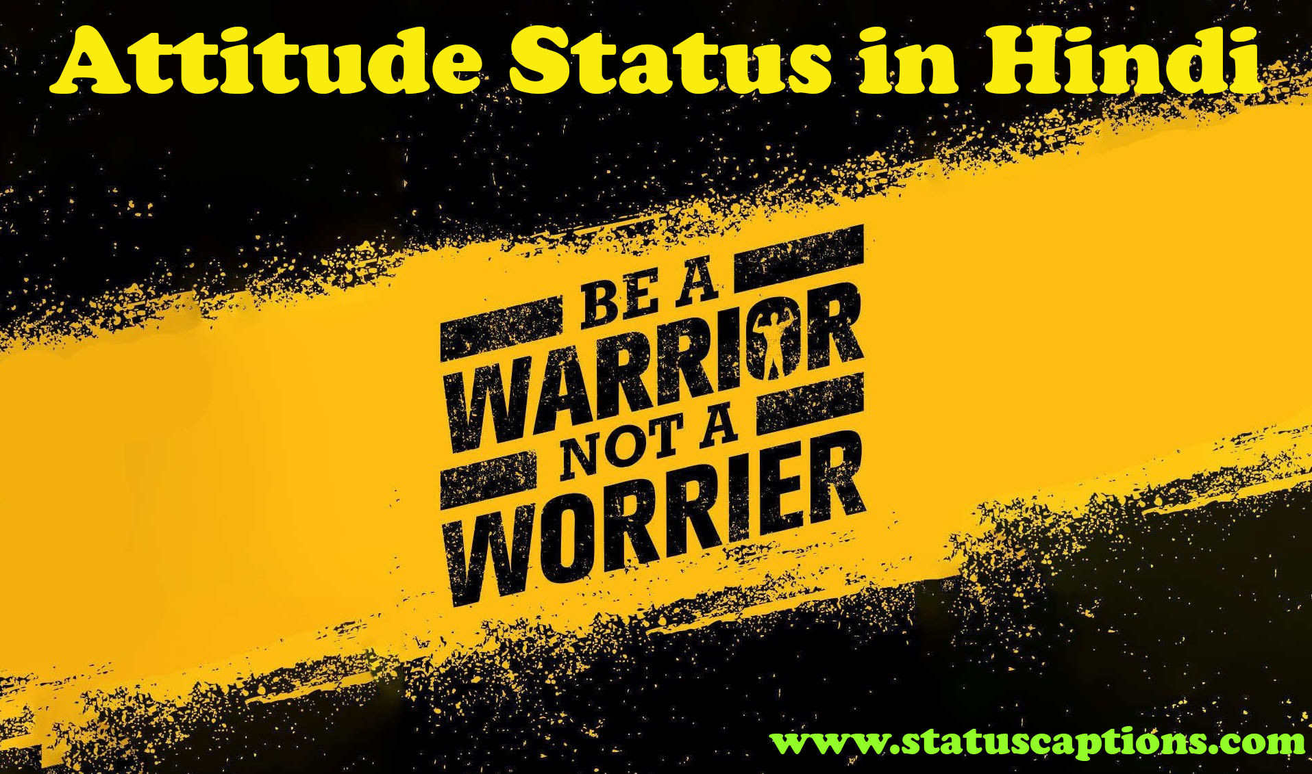 Attitude Status in Hindi