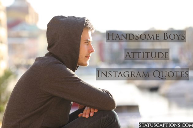 attitude caption for instagram post