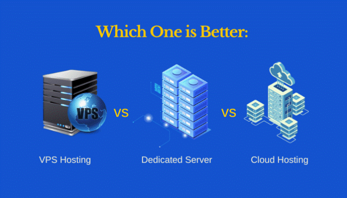 VPS Hosting vs Dedicated Server vs Cloud Hosting